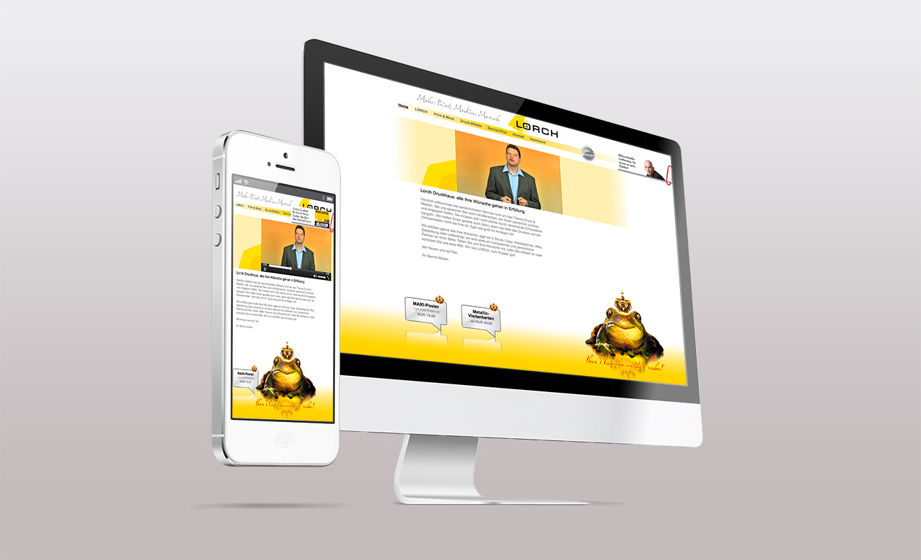 Portfolio Webseite Lorch