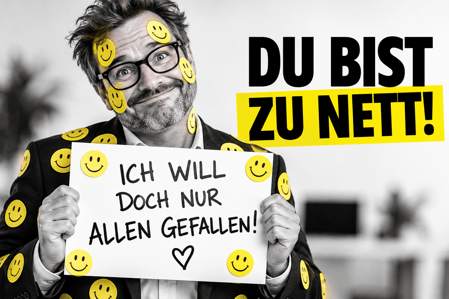 Zu nett sein ist falsch auf Social Media