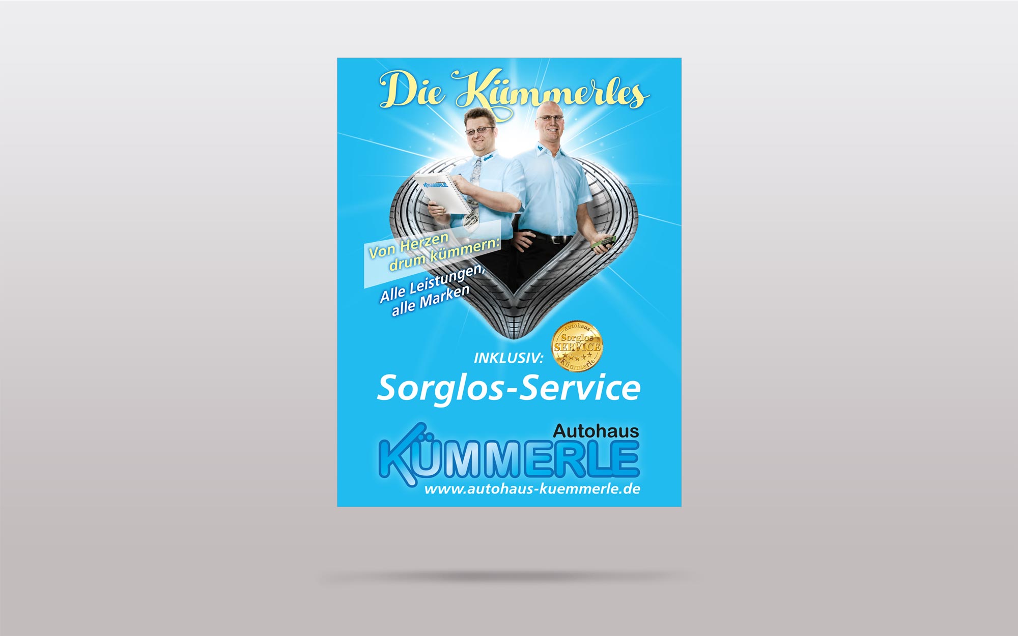 Flyer Corporate Design Kümmerles