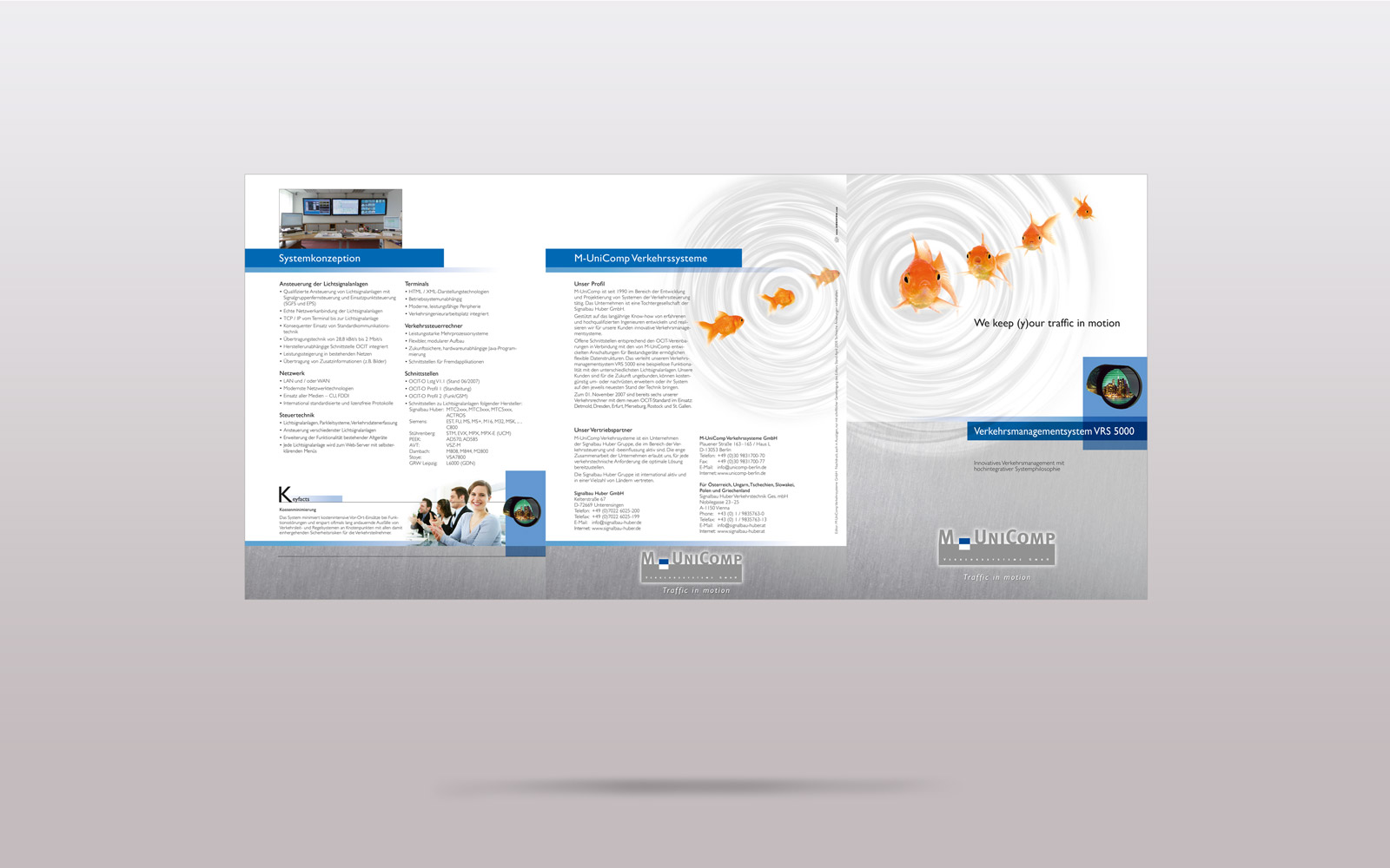 SBH Broschüre Flyer Print Signalbau