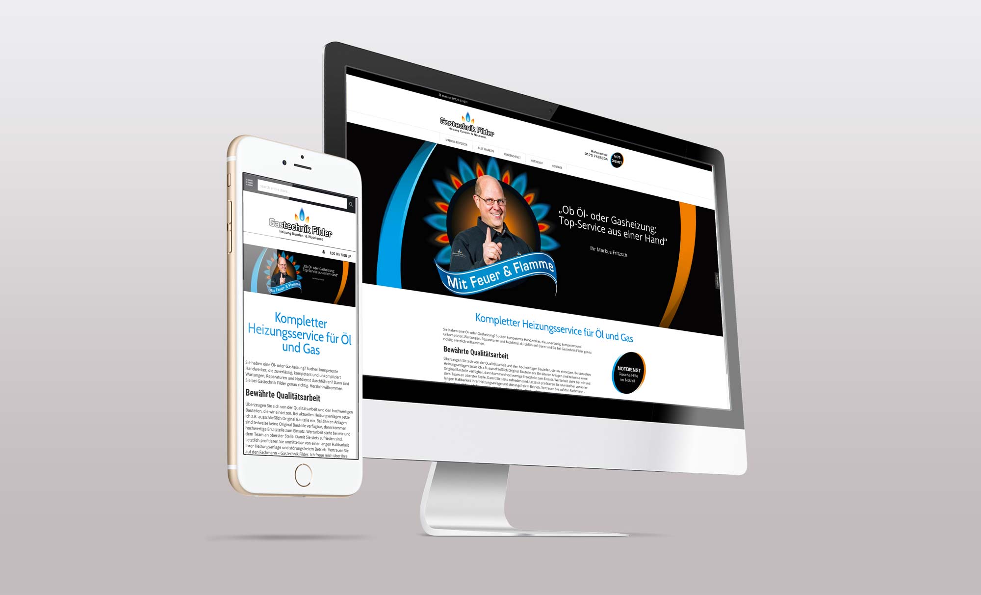 Web Fritzsch Corporate Design