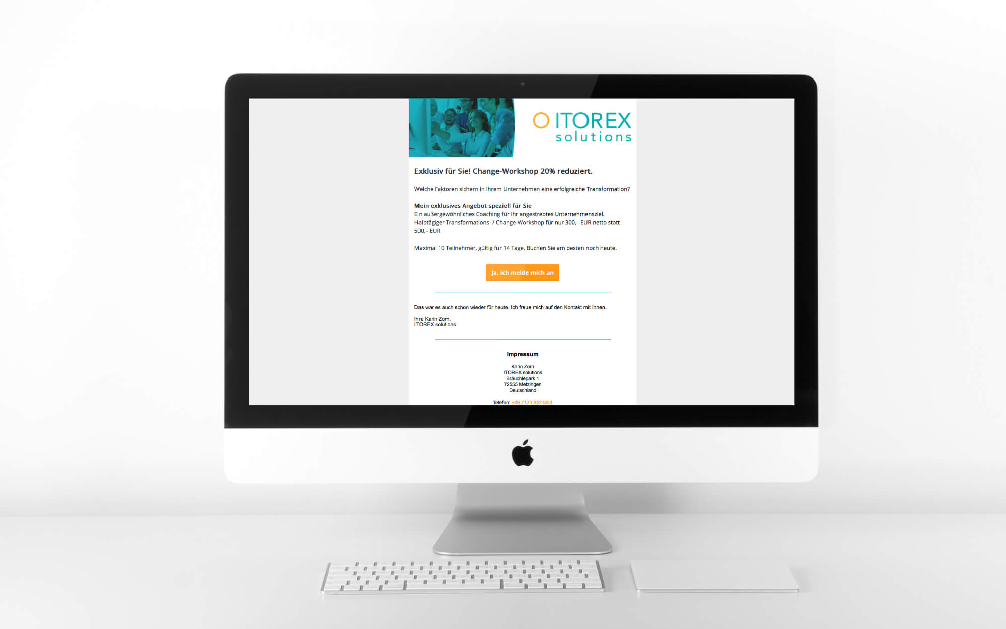 E-Mail-Marketing Funnel und Webdesign – ITOREX solutions